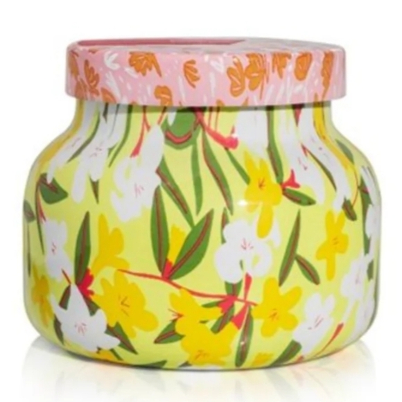 ❤️BUY 5 GET 3 FREE Aloha Orchid Pattern Play Petite Jar Capri Blue 8oz - Picture 2 of 10